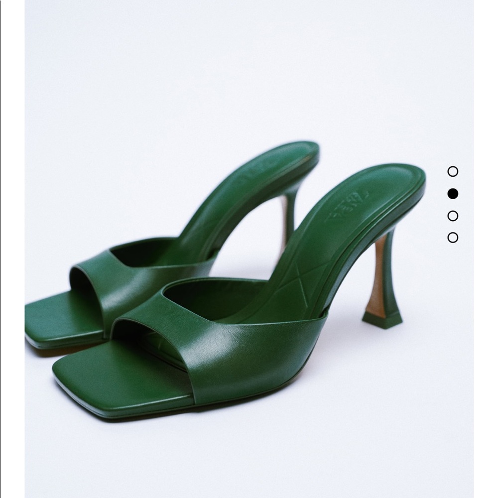 Zara sheep leather sandals bloggers fav - Picture 2 of 15